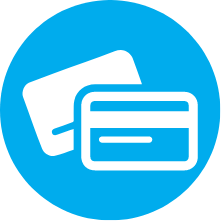 Icon of two credit cards
